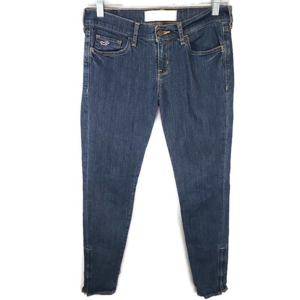 HOLLISTER ankle zipper skinny jeans size 3 W26